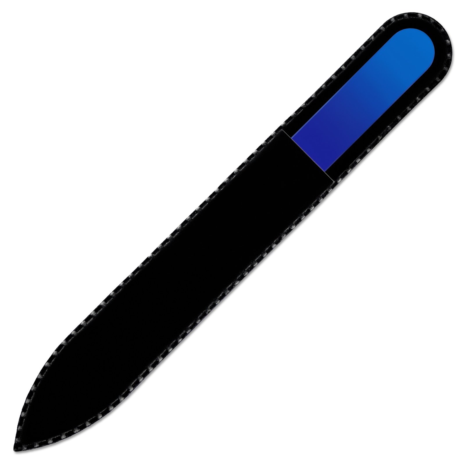 Mont Bleu Glass Nail File - Genuine Czech Tempered Glass - Handmade - Best Crystal Nail File for Natural Nails - Image 2