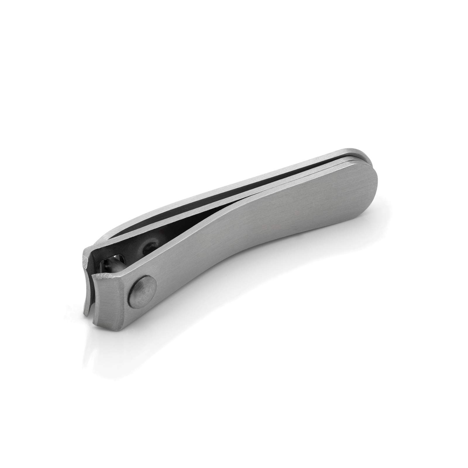 Mont Bleu Small Bent Nail Clippers, Stainless Steel - Image 3