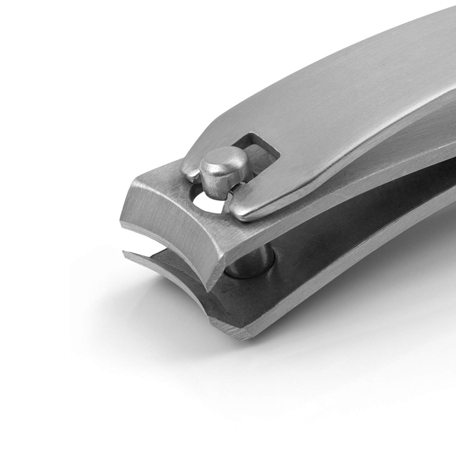 Mont Bleu Small Bent Nail Clippers, Stainless Steel - Image 4