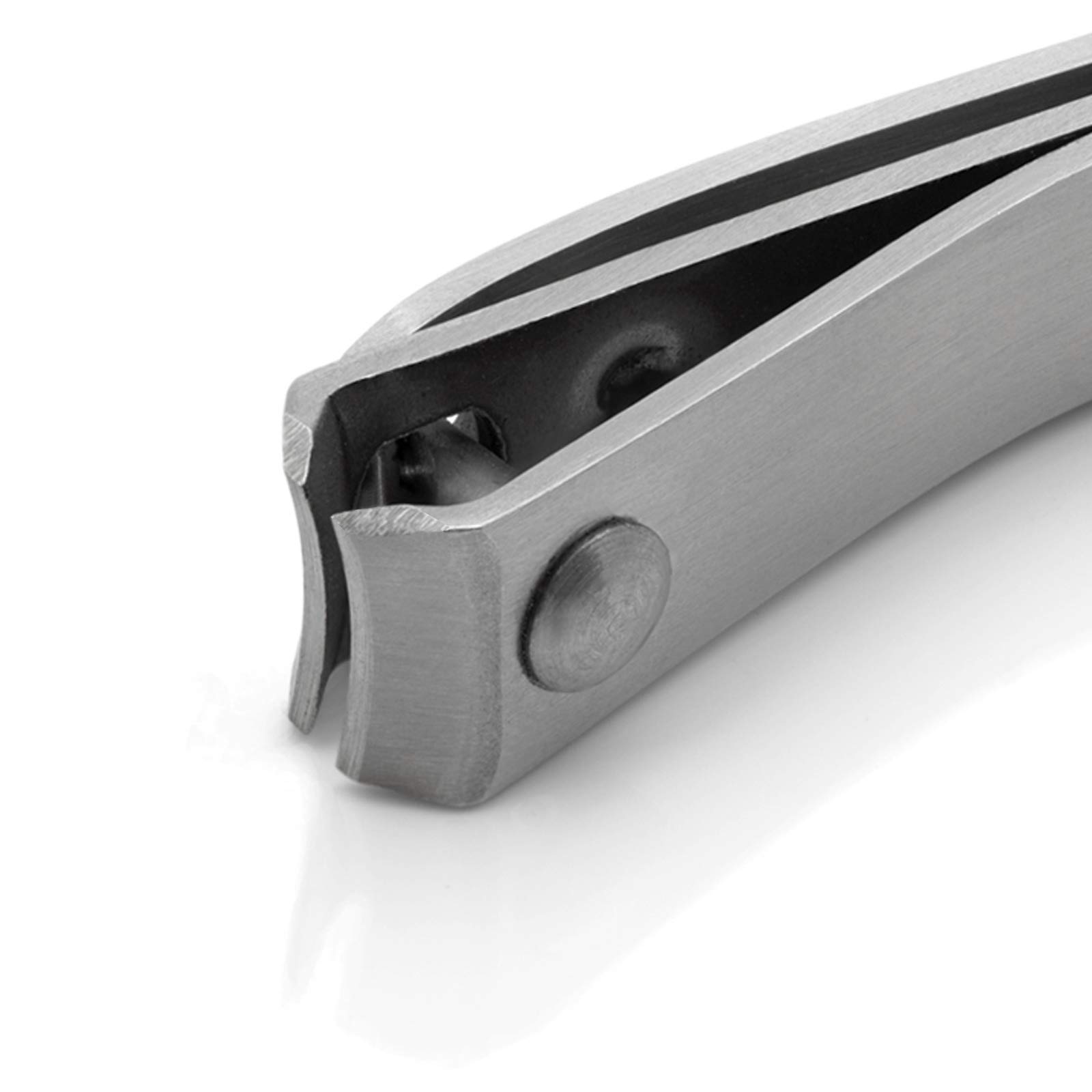 Mont Bleu Small Bent Nail Clippers, Stainless Steel - Image 5